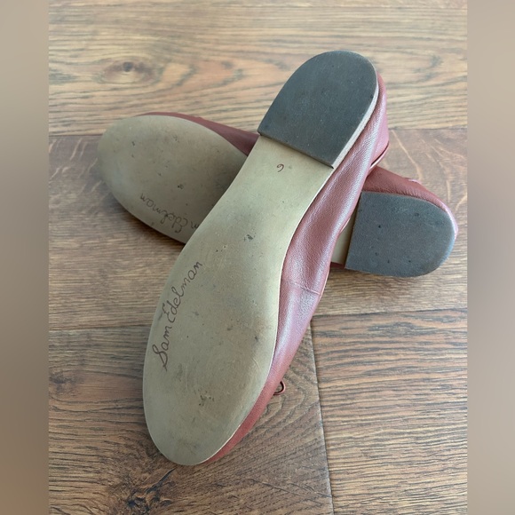 Sam Edelman Felicia Ballet Flat size 6 spiced mahogany - Picture 9 of 9